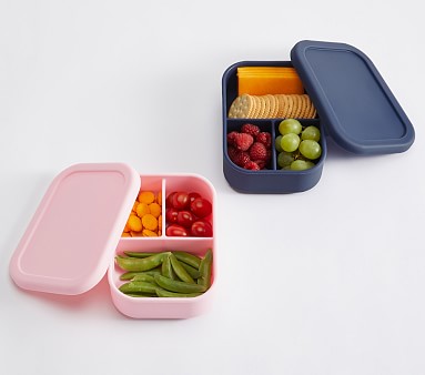 Personalized Silicone Bento Box Lunch Container for Kids Bento Box for Kids,  Custom Bento Box, Lunch Box for Kids BB-MV-ALEXANDRIA 
