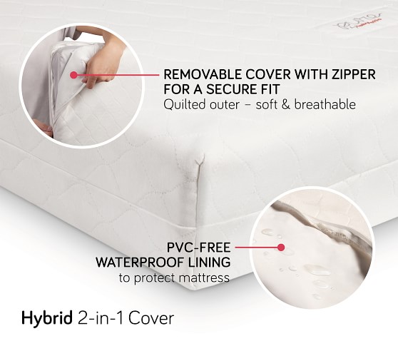 Babyletto Pure Core Hybrid Crib Mattress | Pottery Barn Kids