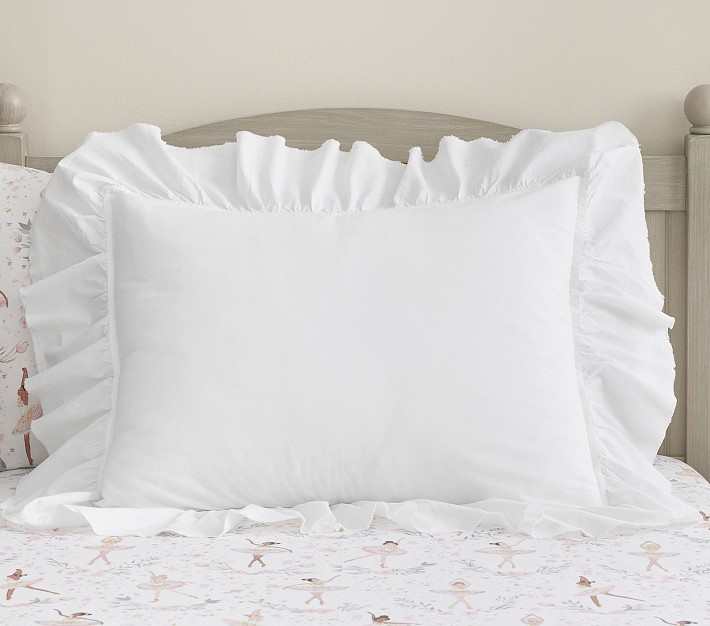 Favorite Washed Organic Cotton White Bed Sheet Sets