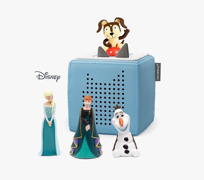 Tonies Disney's Frozen Toniebox Audio Player Starter Set with Disney's  Cinderella, Disney's Little Mermaid & Disney's Moana Audio Figurines