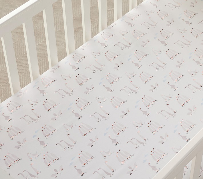 Darby Duckling Organic Crib Fitted Sheet