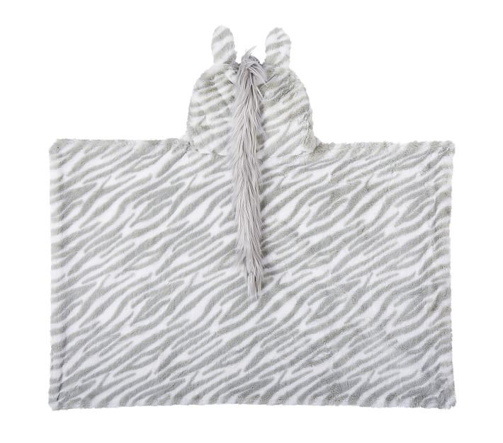 Zebra sales hooded towel