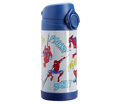 Spider-Man Classic Amazing 24 Ounce Transparent Plastic Water Bottle