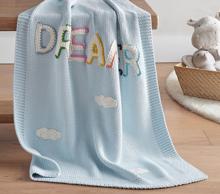 Pottery barn kids baby blankets sale