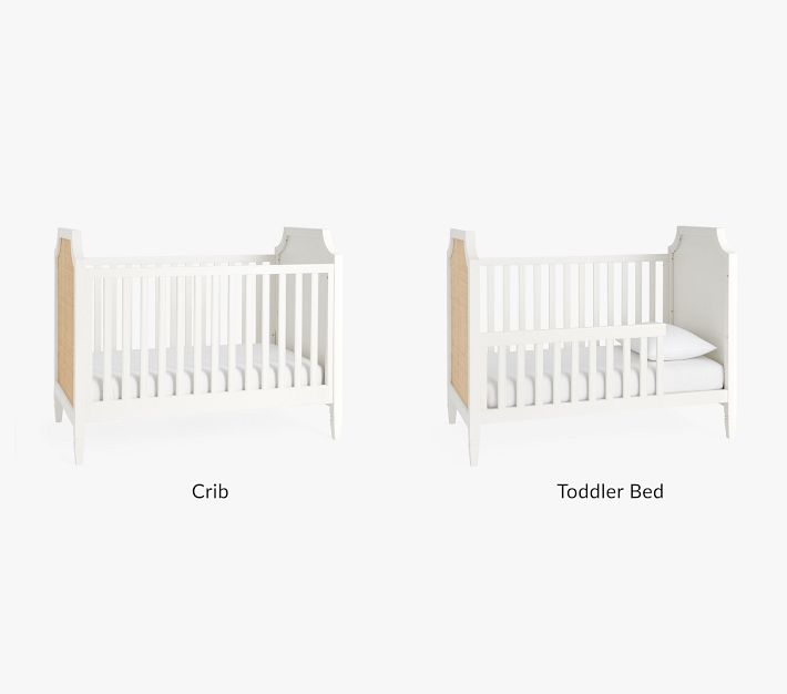 Ava Regency Caned Endpanel Crib | Pottery Barn Kids