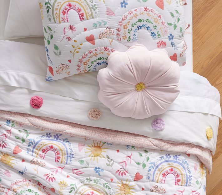 Flower Pillow Decorative Throw Pillows Flower Shaped Cute Pillow Flower  Plush Pillow Decorative Pillows For Teen Girls Cute Throw Pillows Yellow &  Whi