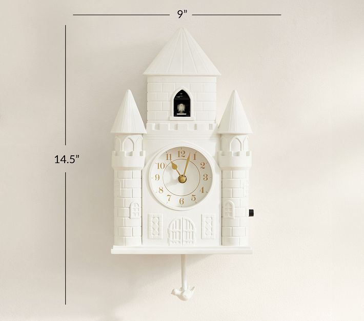 Princess Castle Cuckoo Clock Pottery Barn Kids
