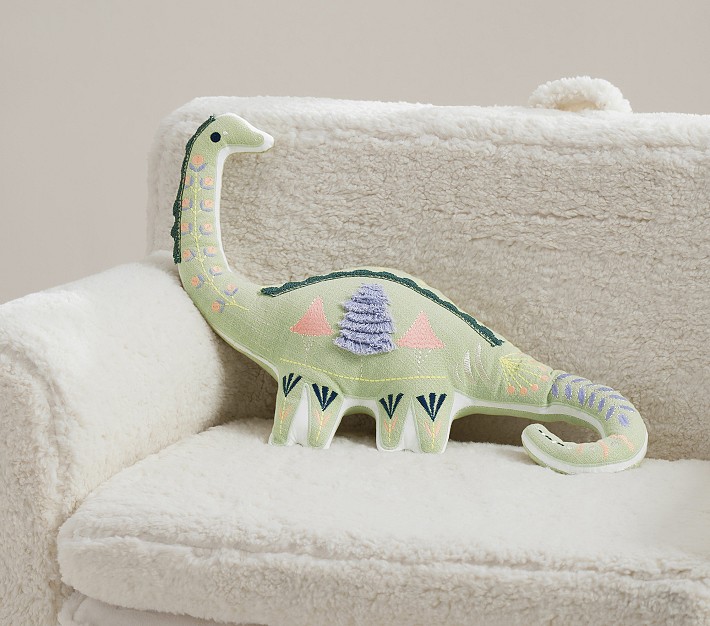 Dottie Dino Pillow Pottery Barn Kids