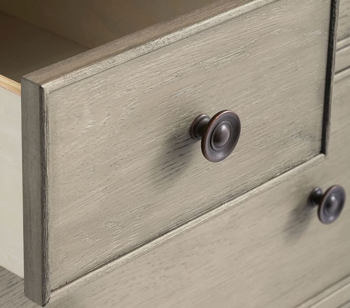 Larkin Extra Wide Changing Table Dresser & Topper Pottery Barn Kids