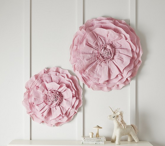 Pink Crepe Paper Flower Craft Kit By The Danes