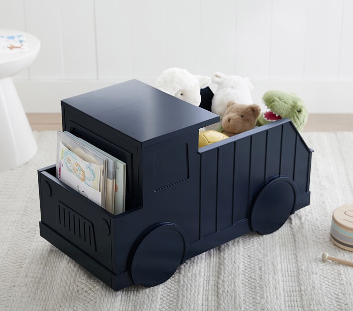 Dump truck shop toy box