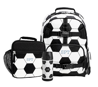 Mackenzie Baseball 3D Backpack & Lunch Bundle, Set of 3