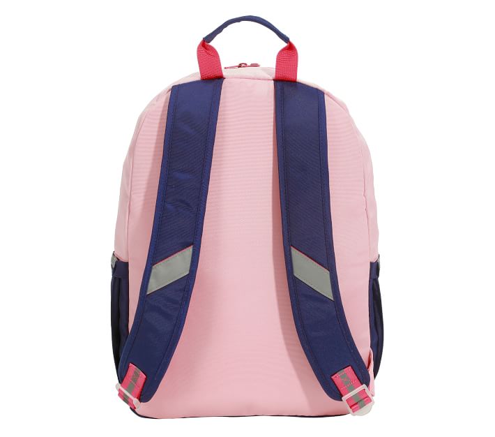 Astor Light Pink/Navy Backpacks Pottery Barn Kids