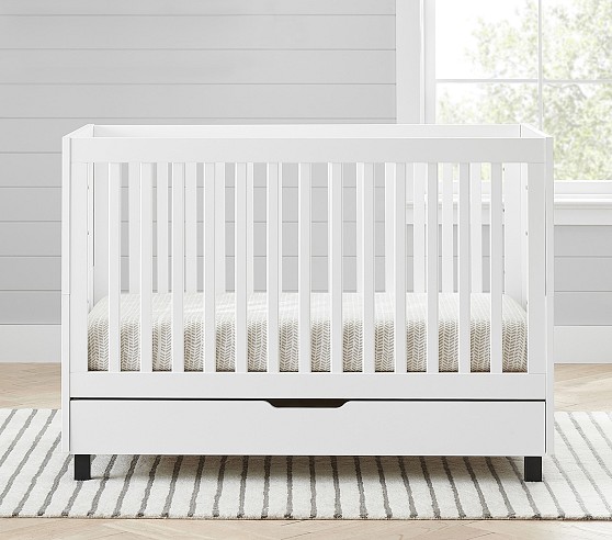 Baby White Metal Crib Pottery Barn Kids