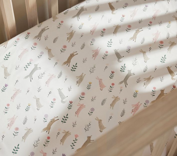 Crib bed outlet sheets set