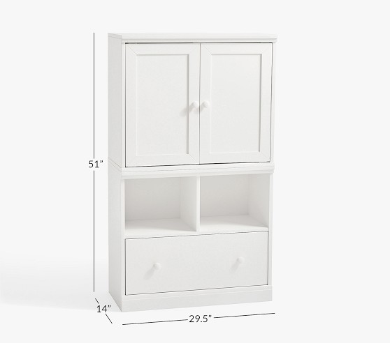 Cameron Cabinet & Cubby Drawer Base Set | Pottery Barn Kids