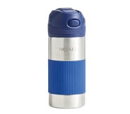 Ello 18oz Plastic Colby Hydration Tracking Space Water Bottle