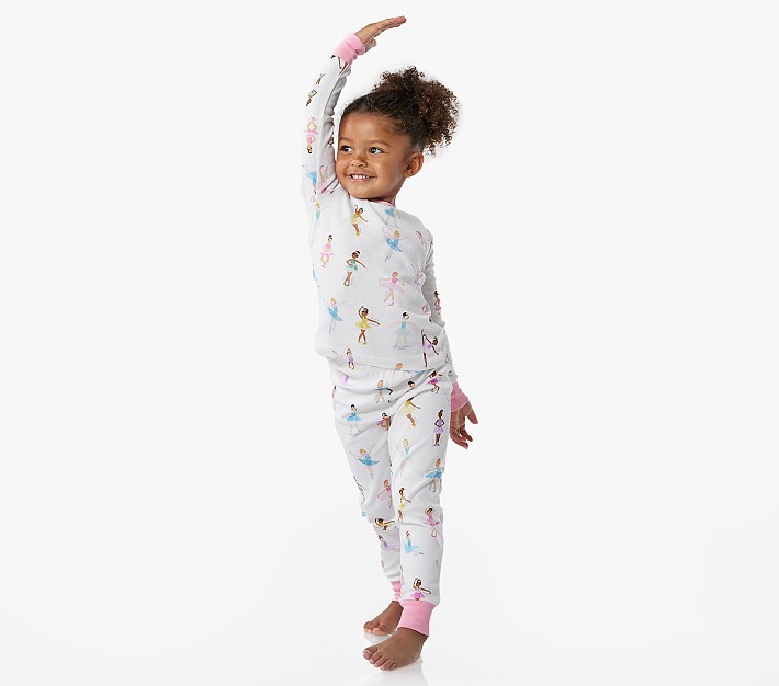  Ballerina Pajamas For Girls Toddler Kids 100% Cotton Pjs 3T  Children Pj Sets Jammies Sleepwear Clothes Size 3 Years Outfits Pyjamas  Shirts Pijamas Ninas