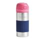 Astor Navy/Pink Water Bottle