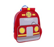 HAPPYSUNNY Toddler Backpack and Lunch Box Set for Boys 2-in-1 Machineshop  Truck Kids Backpack and Insulated Lunch Bag Compartment