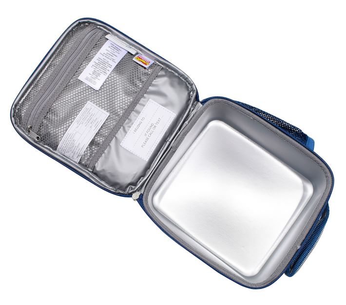 Marvel Spider-Man 6 / 4 Compartment Convertible Bento Tritan Lunch Box -  Blue