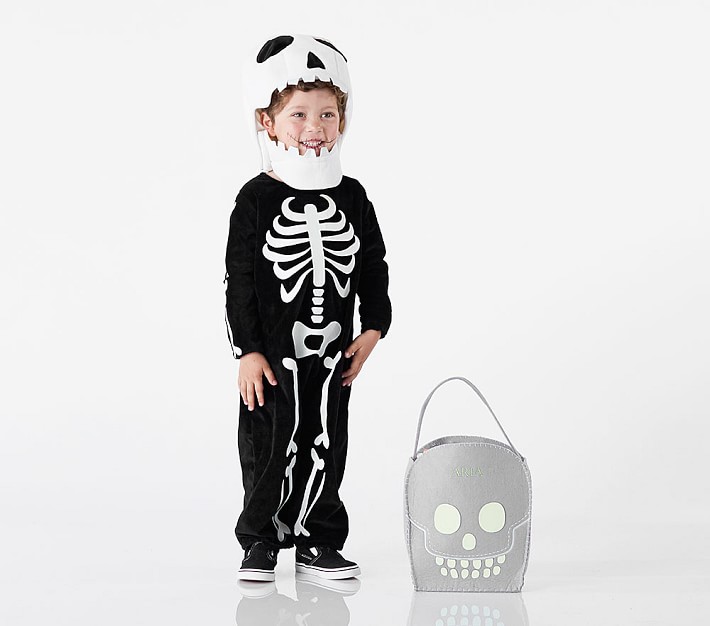 Toddler Glow-in-the-Dark Skeleton Halloween Costume