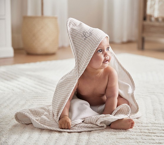Baby Bath Towels : Bamboo Hooded Poncho & Swim Essentials, Oeko