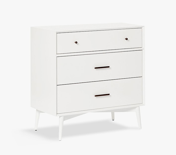 west elm x pbk Mid-Century 3-Drawer Modern Kids Dresser