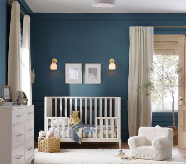 Modern Meets Traditional Toddler Room