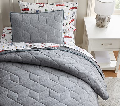 Jersey Kids' Comforter Set | Pottery Barn Kids