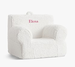 Oversized Anywhere Chair®, Cream Sherpa