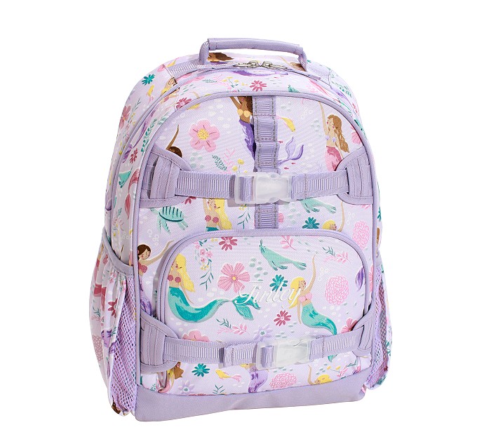 Mackenzie Lavender Mermaids Backpacks Pottery Barn Kids