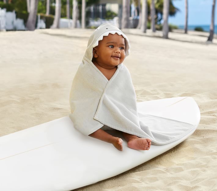 Pottery barn baby sales beach towel