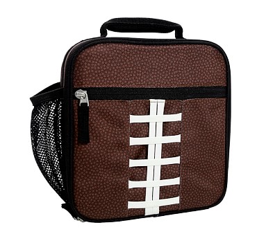 NFL Backpack and Cold Pack Lunch Box Bundle