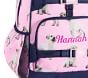 Mackenzie Pink Navy Puppy Backpack