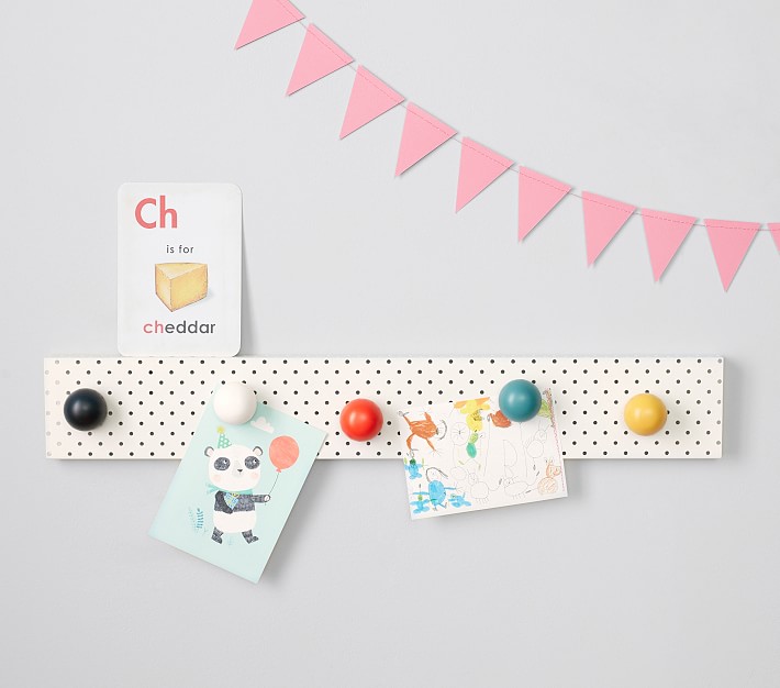 Modern Polka Dot Magnetic Strip with Magnets
