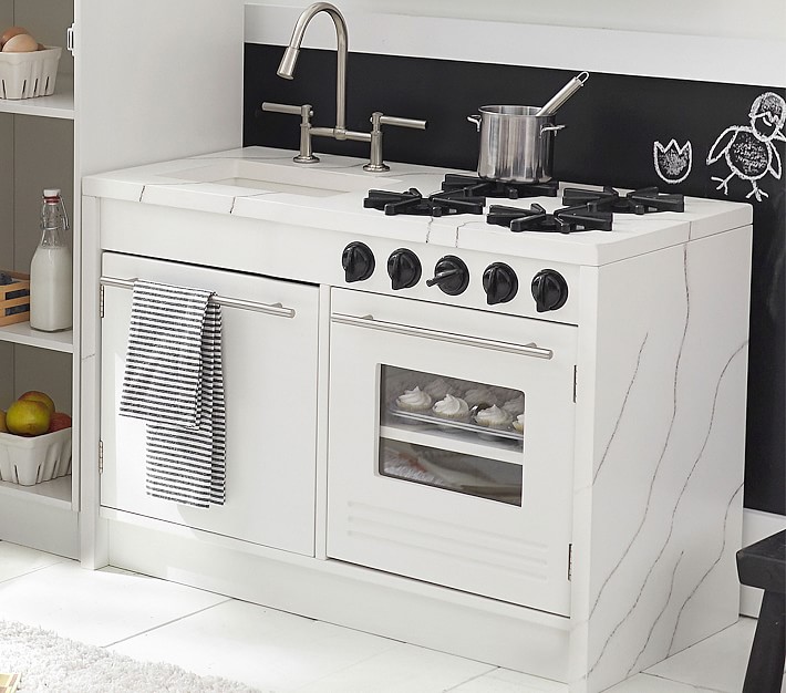Marble Kitchen Play Sink &amp; Stove