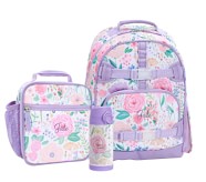 Kids Lunch Bag, Personalized Girls Lunch Bag, Matching Backpack