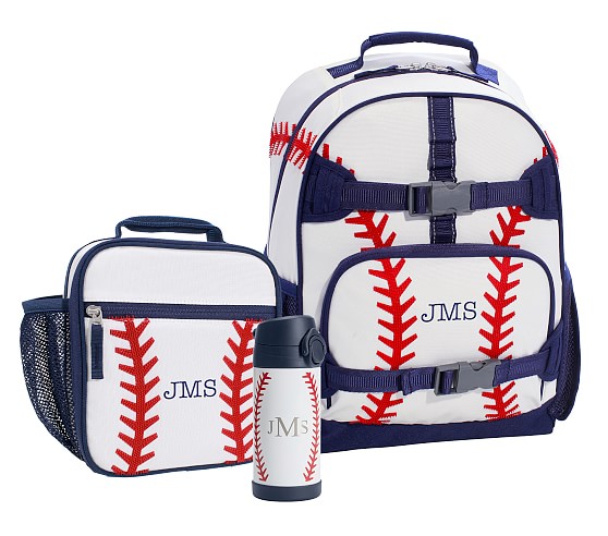 NFL Backpack and Cold Pack Lunch Box Bundle, Set of 3