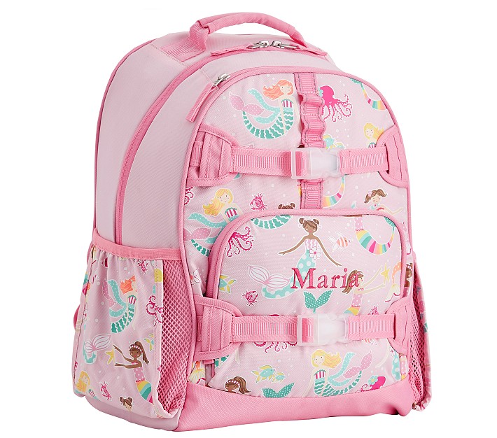Mackenzie Pink Mermaid Friends Glow-in-the-Dark Backpacks