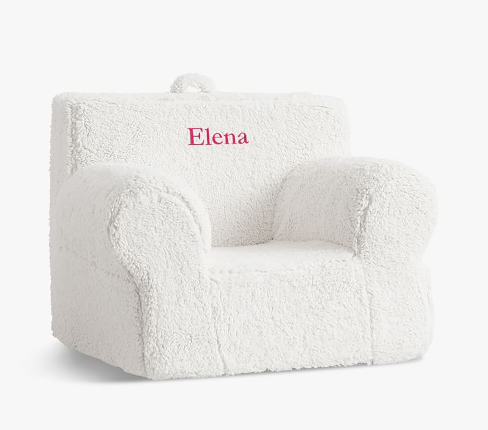 Cream discount sherpa chair