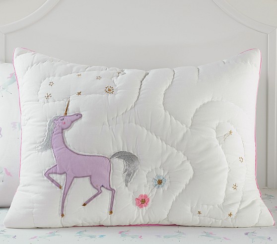 Pottery barn hotsell kids unicorn quilt