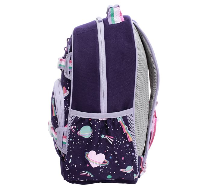 Mackenzie Rainbow Heart Galaxy Glow-in-the-Dark Adaptive Lunch Box