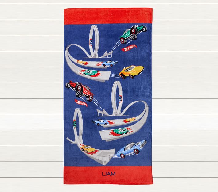 Hot wheels towel new arrivals