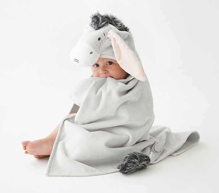Disney's Winnie the Pooh Eeyore Baby Hooded Towel