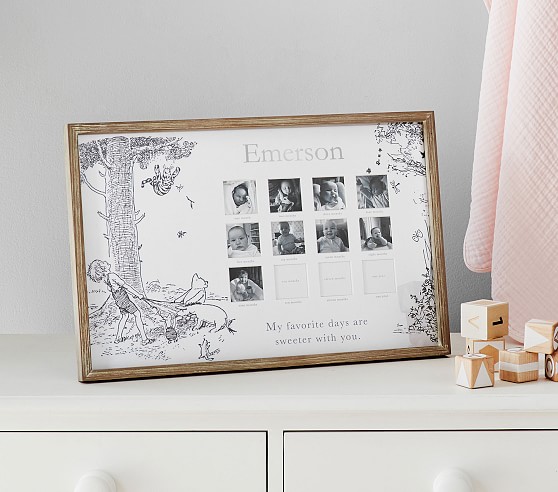 Winnie The Pooh First Year Frame | Pottery Barn Kids