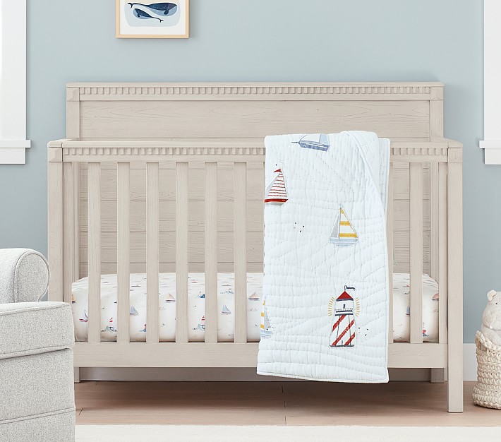 Sailboat baby clearance bedding