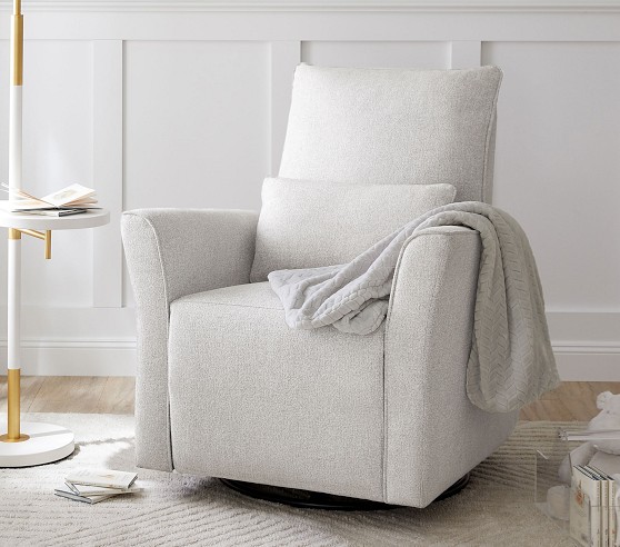 Pottery barn hotsell swivel glider