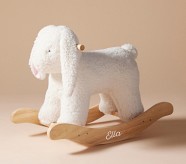 Pottery barn clearance rocking sheep