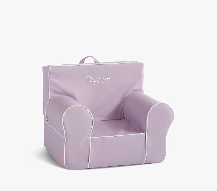 My First Anywhere Chair&#174;, Lavender with White Piping